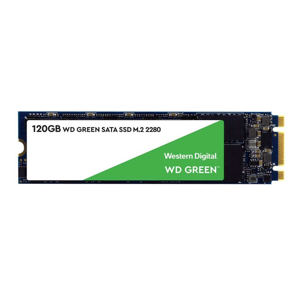 حافظه SSD وسترن دیجیتال مدل GREEN ظرفیت 120 گیگابایت